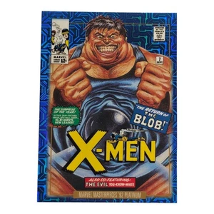 BLOB 2024 Marvel Masterpieces 92 Platinum Variant Covers X-Men Blue Traxx # 1-V - Picture 1 of 10