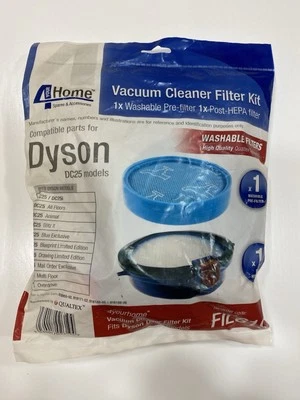 Dyson replacement Vacuum Cleaner Motor Filter Kit - Fits DC25 - Image 1 of 2