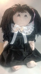 Vintage 1984 Rice Paddy Babies Girl Doll w/ Outfit Hong Kong - Picture 1 of 8
