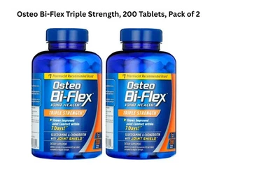 Osteo Bi-Flex Triple Fuerza, 200 Comprimidos - Pack de 2 Foto 1 de 3