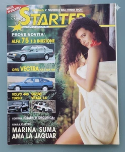 Magazin STARTER (8.11.1988) Alfa 75 1.8 Einspritzung (Service mit MARINE SUMA) - Bild 1 von 4
