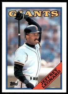 1988 Topps Jeffrey Leonard San Francisco Giants #570 - Picture 1 of 2