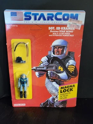 Sgt. Ed Kramer 1986 STARCOM Vintage Coleco MOC NEW UNPUNCHED - Image 1 of 2