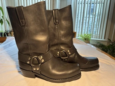 Double H Boots Men’s Harness Boots 4008 Size 9 EE Biker Motorcycle Made In USA - Image 1 of 4