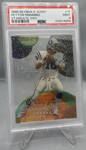 1998 Skybox E-X2001 STARDATE 2001 #15 Peyton Manning PSA 9 Rookie Acetate! - Picture 1 of 2