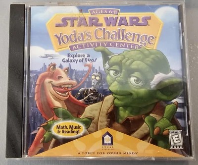 Star Wars: Yoda's Challenge Activity Center (Windows/Mac, 1999) PC Game - Image 1 of 2