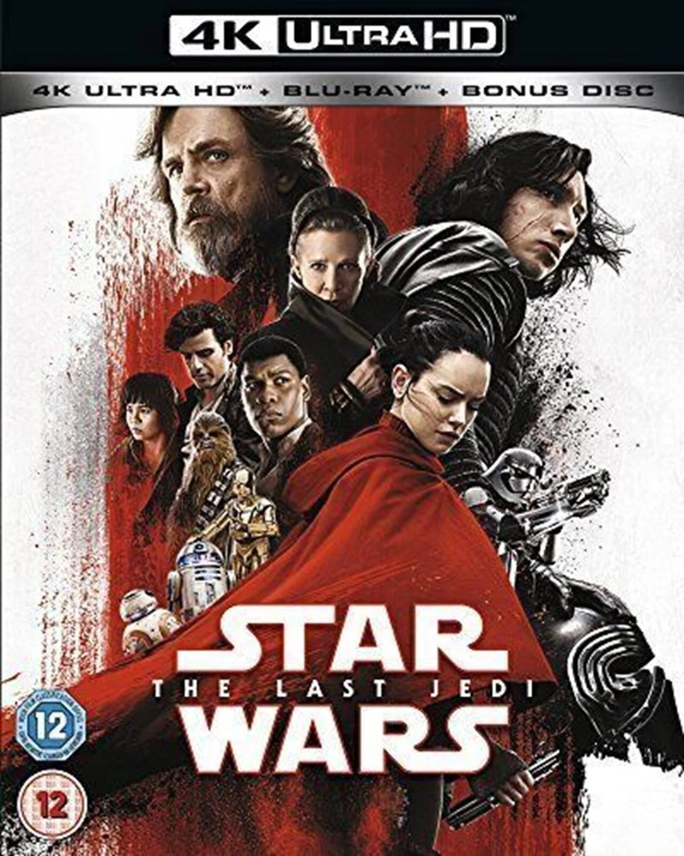 Star Wars The Last Jedi 4k Ultra HD Blu-ray - 1st Class Post