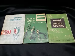 Requisiti club boy scout vintage anni 60. Libro Capo Pattuglia - Foto 1 di 12