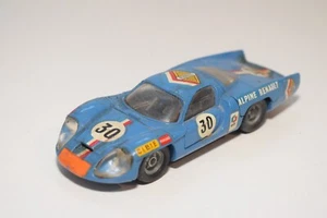 A46 1:43 SOLIDO 168 RENAULT ALPINE 3L LE MANS BLUE EXCELLENT CONDITION - Picture 1 of 7