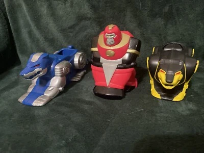 Lote De Colección Power Rangers Vehículos Figura 1995 Saban McDonalds Juguetes Lote De 3 Foto 1 de 4