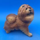 RON HEVENER SIGNED 1983 FIGURINE OF A STANDING RED CHOW CHOW DOG MODEL 390