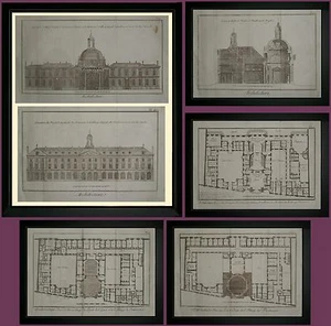 ARCHITECTURE project abbey hotel de Penthemont Paris DIDEROT D'ALEMBERT - Picture 1 of 1