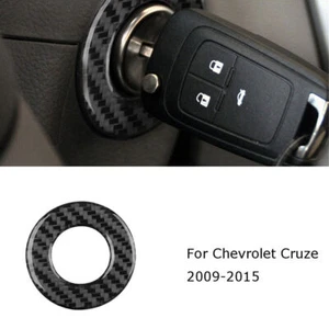 For Chevrolet Cruze Carbon Fiber Interior Ignition Circle Sticker Cover Trim - Picture 1 of 10