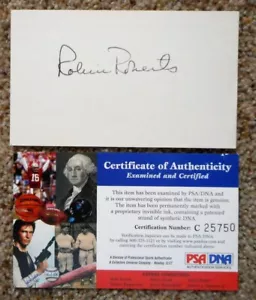 Robin Roberts signed card - Phillies HOF - PSA cert - Picture 1 of 1
