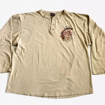 Harley Davidson Vintage Brown Single Stitch Brunswick Sweatshirt Men’s XXL - Image 1 of 4