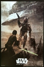 Star Wars Return of Jedi CONCEPT VARIANT by Karl Fitzgerald Screen Print Mondo