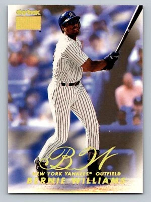 Bernie Williams 1999 SkyBox Premium #95 New York Yankees - Image 1 of 2