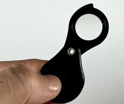 Retro Soviet 7x loupe magnifier from the USSR VINTAGE (analog Carl Zeiss)(2) - Image 1 of 4