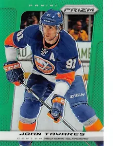 Panini Prizm Prizms 2013-14 verde #53 John Tavares - Imagen 1 de 2
