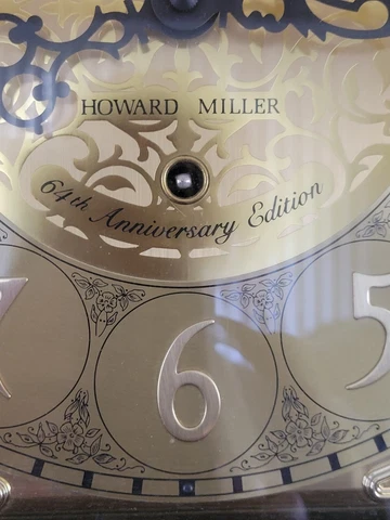 Pre-Owned Howard Miller Grandfather Clock -64th Anniversary Edition/ Triple chim Cover