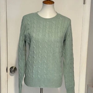 Vineyard Vines Cashmere Cable-Knit Crewneck Sweater - Size M - NEW With Tags. - Picture 1 of 16