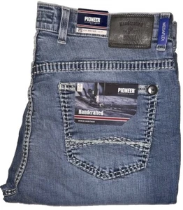 PIONEER RANDO Megaflex  Herren Jeans Handcrafted 16541 Stretch Blue - Bild 1 von 6