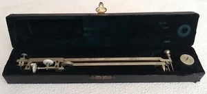 Rare 10" Jacob Amsler Signed Type 4 Planimeter Stamped Stanley London 1920's - Picture 1 of 11