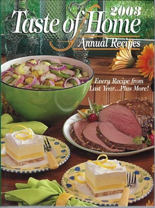 Taste of Home Annual Recipes, 2003 - HC Jean Steiner Snacks Salads Soups Breads - Picture 1 of 1