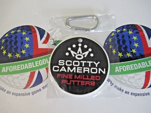 scotty cameron titleist ball rubber putting disc white/black/red - Picture 1 of 2