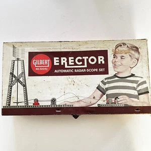 Erector Set 1959 Automatic Radar Scope 10042 inclompete but a lot of parts vtg - Picture 1 of 14