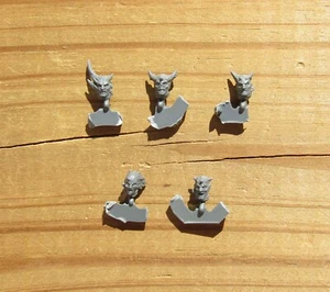 W:AOS Slaves to Darkness Chaos Chosen Heads Bare Mutated Heads Bits 5 Bitz - Picture 1 of 1