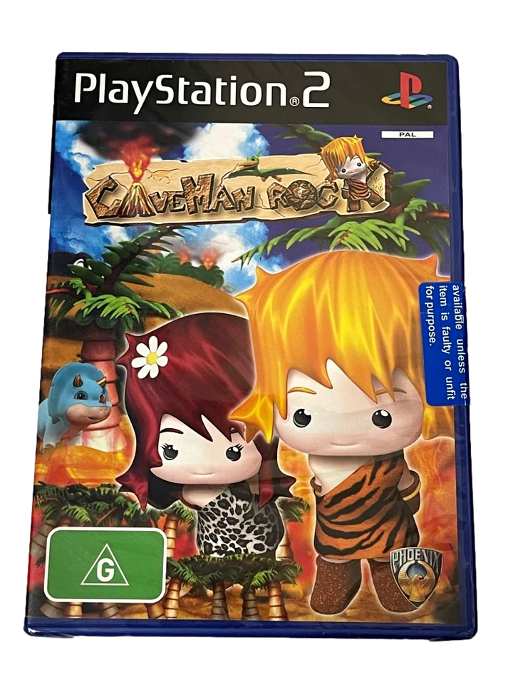 Caveman Rock PS2 PAL Brand New *Factory Sealed*  - Image 1 of 1
