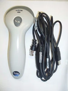 NEW Metrologic MS 9540 VoyagerCG USB Handheld Barcode Linear POS Scanner 39 128 - Picture 1 of 2