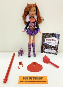 2013 MATTEL MONSTER HIGH ORIGINAL FAVORITES SERIES CLAWDEEN WOLF BBC42 (17) - Picture 1 of 20