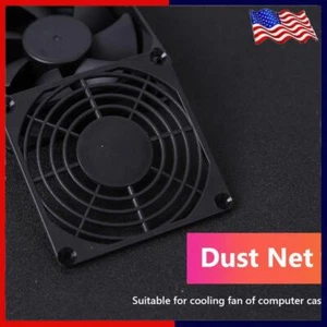 120mm PC Case Fan Dust Filter Screen Plastic Dustproof Grills for Desktop - Afbeelding 1 van 13