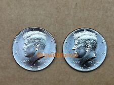 2024 P&D Kennedy Half Dollar Uncirculated 2 Coins Philadelphia & Denver 50c