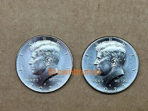 2024 P&D Kennedy Half Dollar Uncirculated 2 Coins Philadelphia & Denver 50c - Picture 1 of 2