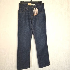 Levi Boys 514 Sz 12 26 x 27 Jeans Straight Regular Fit Adjustable Waist 5 Pocket - Picture 1 of 9