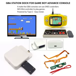 Base de estación tipo C para Nintendo GBA estación conmutadora base estación controladora GBA - Imagen 1 de 16