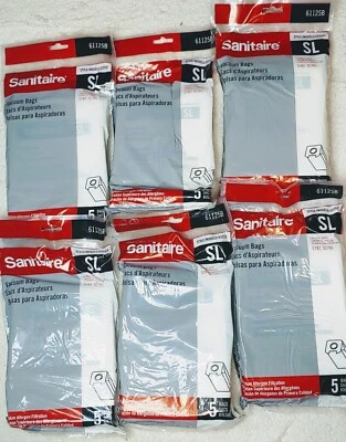 6x Disposable Bags For Sanitaire Multi-Pro  Upright Vac 5/Pack S782 Sc785 61125B - Image 1 of 3