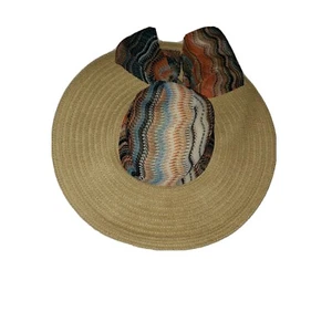 Hat natural straw Women’s floppy hat/beach hat MSRP $38 - Picture 1 of 4