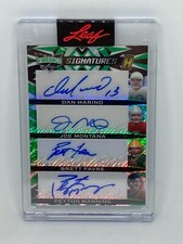 2023 LV Marino Montana Favre Manning Young Moon Staubach Elway Auto Card #'d 1/1