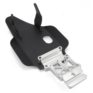 CNC Aluminum Billet Cradle and Skid Plate Set For Honda CRF110F 2013-2025 Black - Picture 1 of 8
