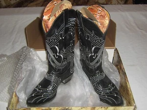 Vintage Old Gringo Violina boots 13" ladies sz.11, B width in Box, pre-owned - Picture 1 of 21