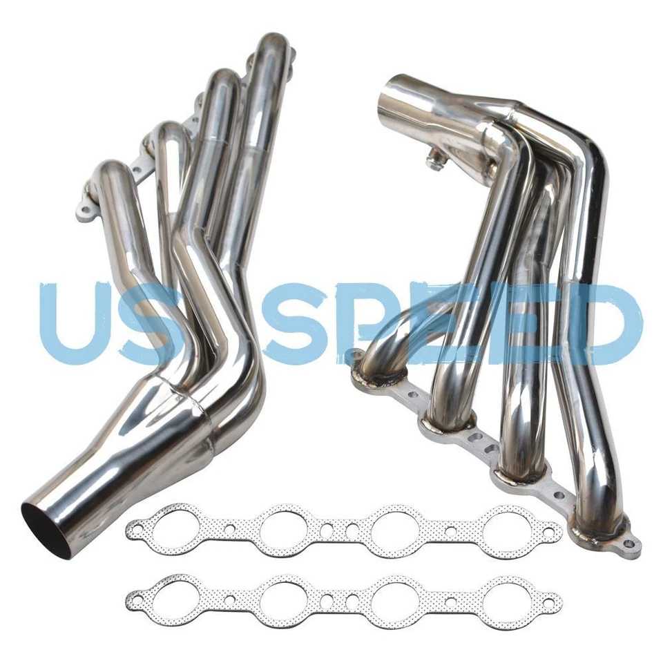 LS Swap Long Tube Headers 1-7/8" for Chevy GMC C10 C1500 LS1 LS2 LS3 LS6 LS7 - Image 1 of 4