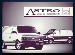 Manuale del proprietario 1994 Chevrolet Astro Van (F) - Foto 1 di 1