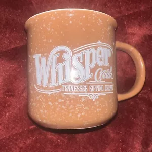 WHISPER CREEK Tennessee Sipping Cream Mug - Tan w/ White Speckles - 3.5" x 3.5" - Picture 1 of 6