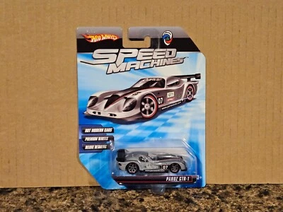 Hot Wheels 2010 Speed Machines Panoz GTR-1 Silver Variation - Image 1 of 4