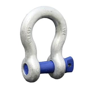Grillete de 1 1/2" tornillo pasador horquilla aparejo forjado - 17 toneladas - Imagen 1 de 6