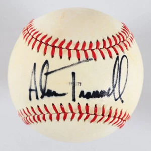 Alan Trammell Signed Baseball Tigers - COA JSA - Picture 1 of 7